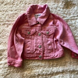 Baby Girl Pink Demin Jacket